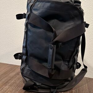 Stylish Black Travel Duffel Bag